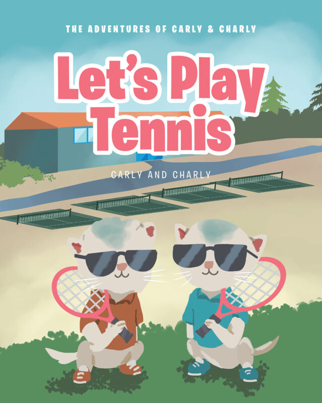 Cartoon Cat Playing Tennis, Fun Tennis Game