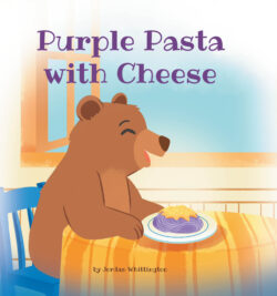 Purple Pasta with Cheese